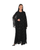 Hanayen Sheer Crystal Bridal Abaya in Flowing Chiffon best abaya online in dubai