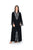 Hanayen Sophisticated Noir Abaya with Artisanal Floral Lace Appliqué and Crystal Accents best abaya online in dubai