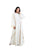 Hanayen Special Embroidery Design Creamy Abaya