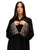 Hanayen Trendy Abaya Design With Elements On Sleeves best abaya online in dubai