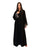 Hanayen Trendy Abaya Design With Elements On Sleeves best abaya online in dubai