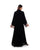 Hanayen Velvet Abaya With Sleeves Design