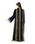 Hanayen Velvet Lapel Collar Abaya