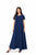 Hanayen Women's Navy blue Inner Dress best abaya online in dubai