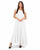 Hanayen Women's Sleeveless White Inner Dress best abaya online in dubai