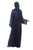 Hanayen Beads Embellished Blue Abaya