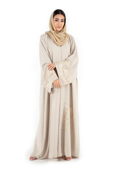 Hanayen Colour Abaya With Embroidery