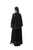 Hanayen Black Abaya Adorned With Lace