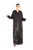 Hanayen Black Abaya With Handmade Black Design