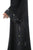 Hanayen Classic Abaya with Modern Floral Hand Embroidery in Geometric Pattern