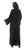 Hanayen Classic Black Abaya With Lace Insert & Crystals