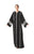 Hanayen Classic Black Abaya With Lace Inserts And Beads Details