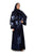 Blue Velvet Abaya/ Printed made by Hanayen-4