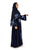 Blue Velvet Abaya/ Printed made by Hanayen-5