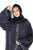 Hanayen Color Abaya with Crystal Elements Pattern