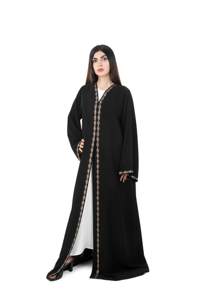 Hanayen Crystalized Trendy Abaya Dubai