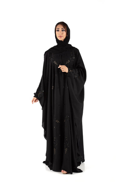 Hanayen Designer Cutting Abaya with Handmade design