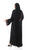 Hanayen Elegant Abaya with Floral Pattern Machine Embroidery