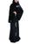 Hanayen Floral Embroidered Black Abaya With Crystal Elements