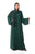 Hanayen Green Abaya with Crystals and Hand Details