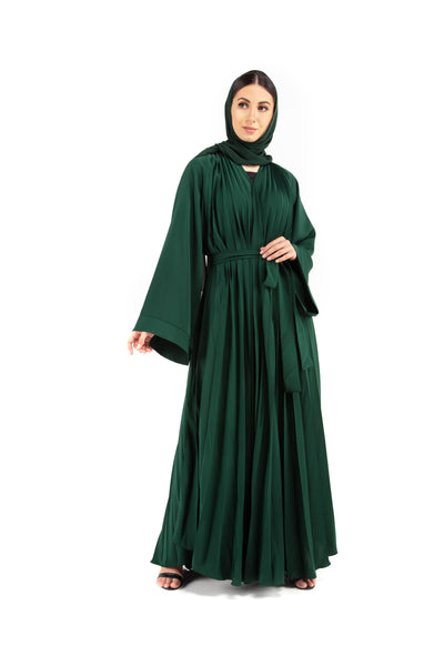 Hanayen Neda Color fabric Abaya Hanayen designer cut design