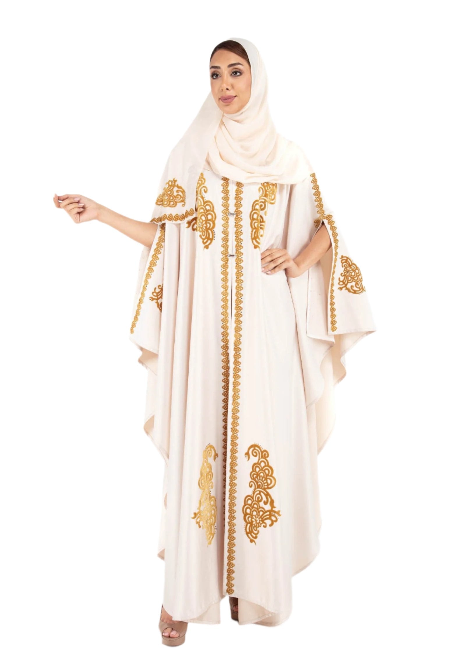 Buy Online Hanayen Abaya Arabic Style Luxury Online Abaya Women's Abaya Online