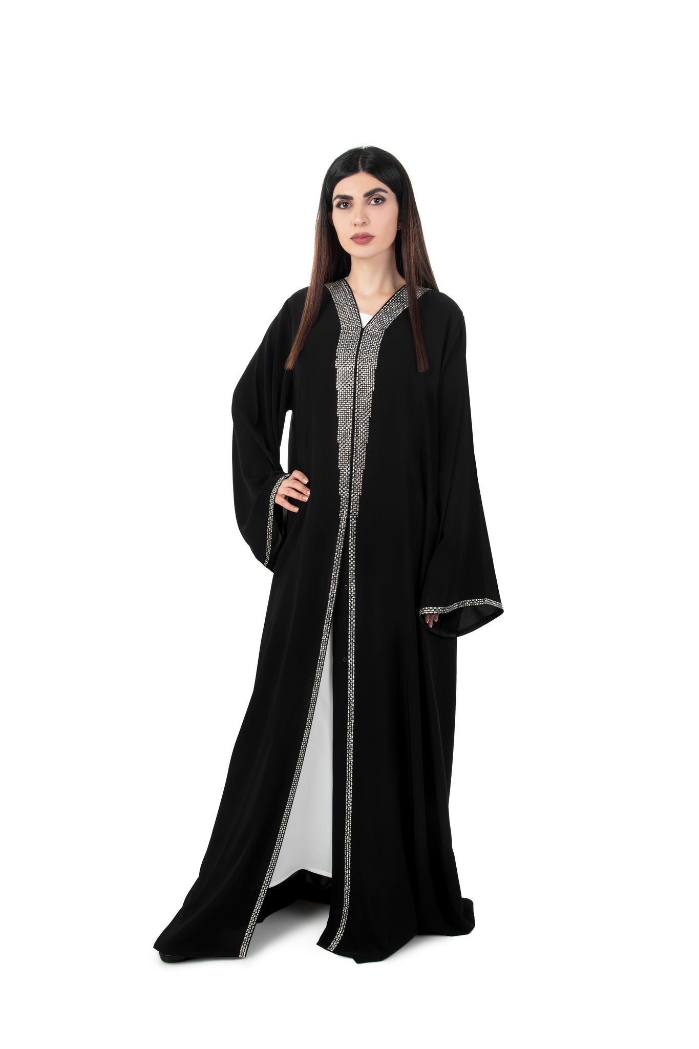 Hanayen Exclusive Embellished Abaya
