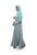 Hanayen Light Blue Abaya with Hanayen Hand Made design