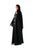Hanayen Luxury Black Abaya With Crystal Design