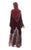 Hanayen Maroon Velvet Abaya Design