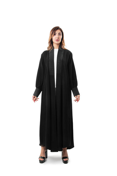 Hanayen Modest Black Abaya Design