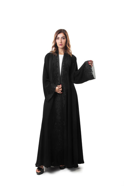 Hanayen Special Black Design Abaya