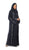 Hanayen Special Events Abaya With Laser Cut and Dantel Details