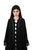 Hanayen Stylish Black Open Abaya Design