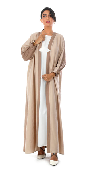 Hanayen Tencel Dual Color Modern Abaya