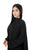 Hanayen Traditional Modest Black Abaya