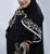 Hanayen Black Abaya With Embroidery Design