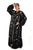 Hanayen Classic cut Abaya with intricate aari work highlighted with hand embroidery