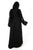 Hanayen Classic cut Abaya with intricate aari work highlighted with hand embroidery