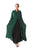 Hanayen High neck Green Abaya with Hand embellishment bead work details
