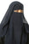 Hanayen Single Layer Navy Blue Color Niqab