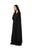 Hanayen Hand Crafted Black Abaya