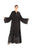 Hanayen Handmade Black Abaya With Floral Detail