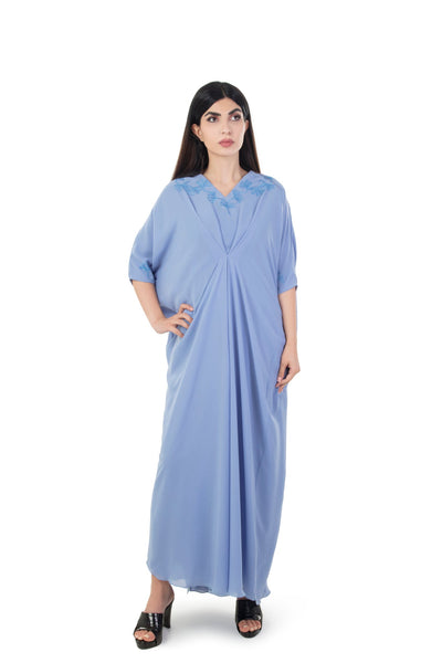 Hanayen Kaftan Style Under Abaya