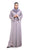 Hanayen Lilac Modern Cut Abaya