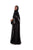 Hanayen Black Abaya With Crystal Elements