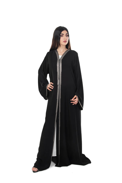 Hanayen Modern Crystalized Abaya