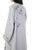 Hanayen Modest Gray Abaya With Crystal Details