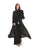 Hanayen Neda Abaya with Diamond smocking and Crystal ail