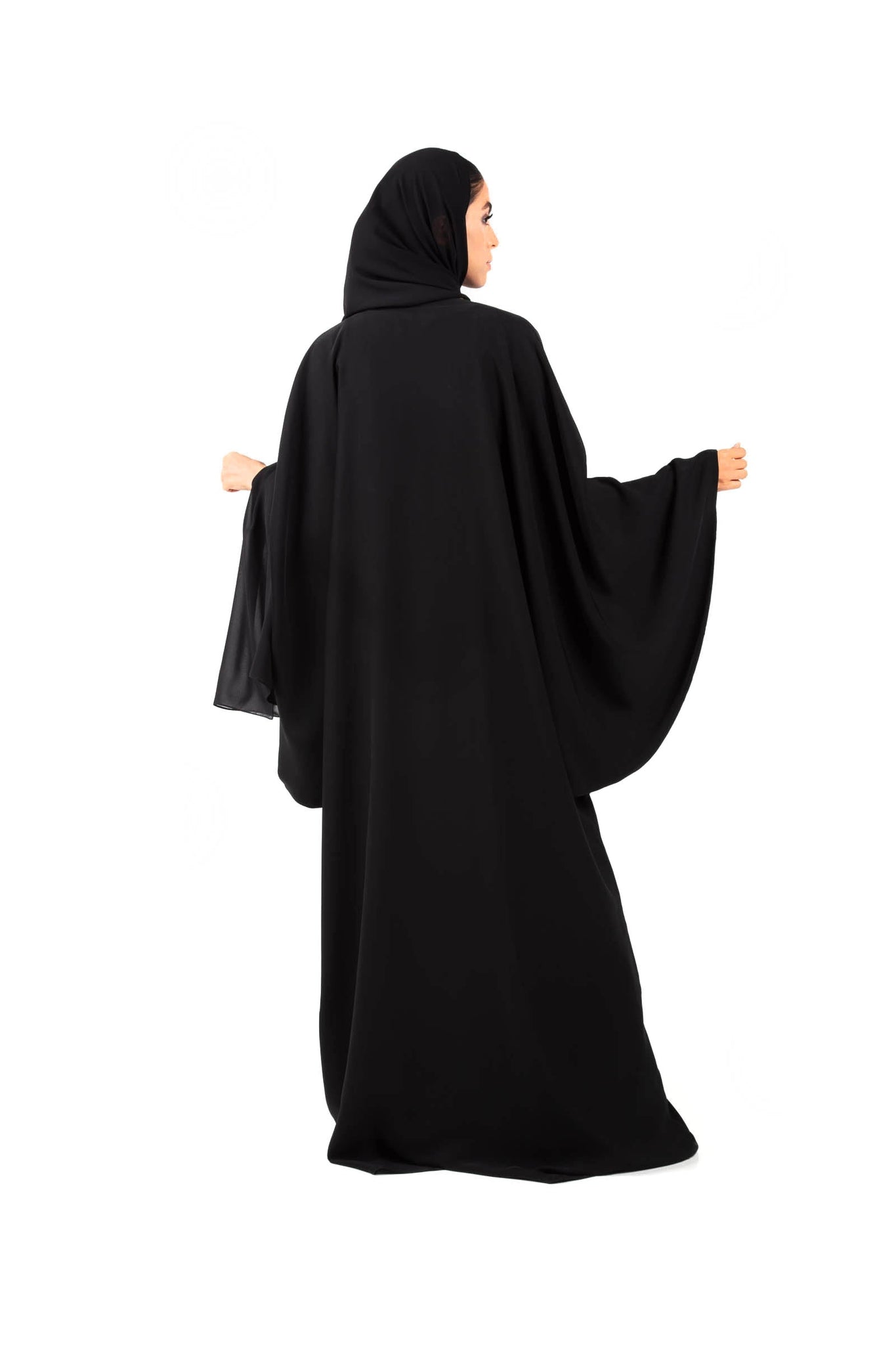Hanayen Plain Designer Abaya